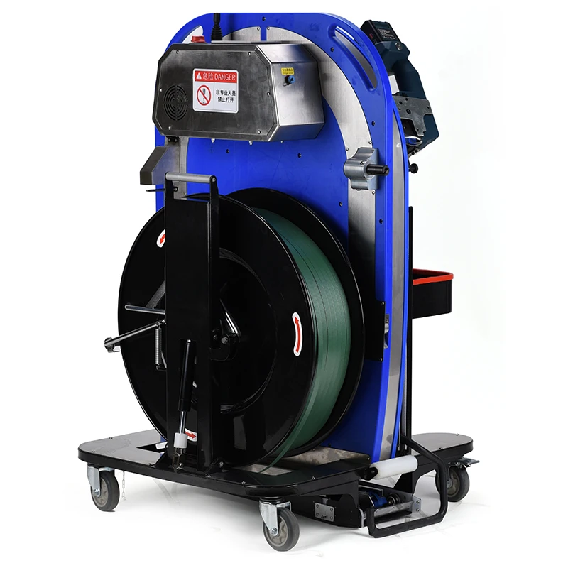 Tape threading machine pallet pallet automatic strapping machine pallet threading threading and packing belt