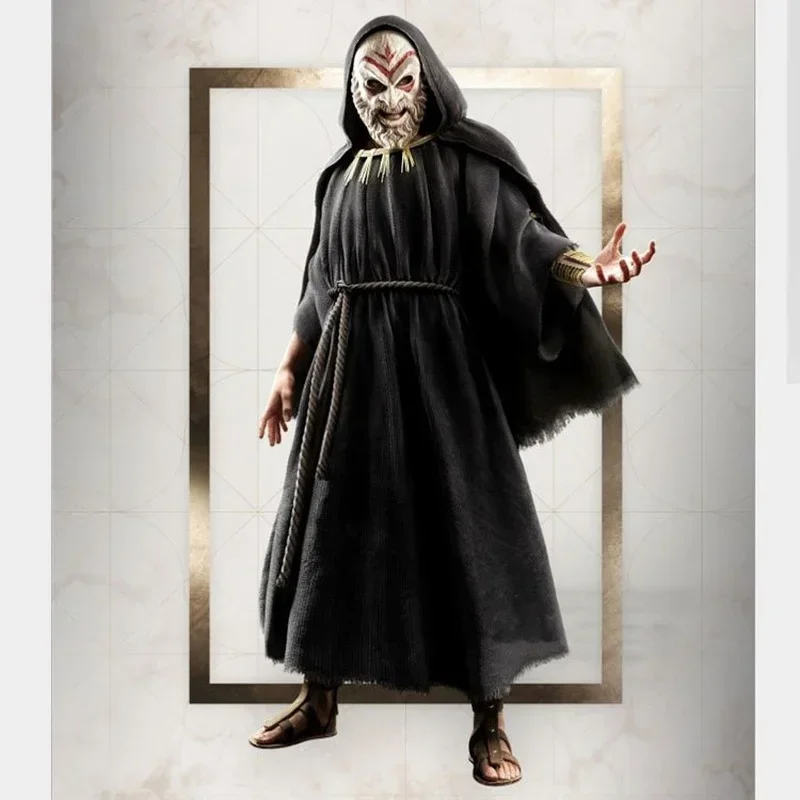 Odyssey Villains Leader Mask Assassin Creed Cosplay Mask Assassins Creed Mask Prom Halloween Masks Game Peripheral Resin Masques