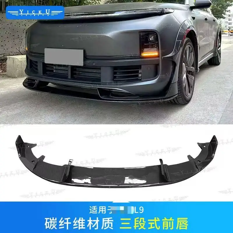 

Custom made forLiXiang Leading Ideal L9 Upgrade Carbon Fiber Body Kit, Lip Wheel Eyebrow Rear Diffuser Spoiler 2022+