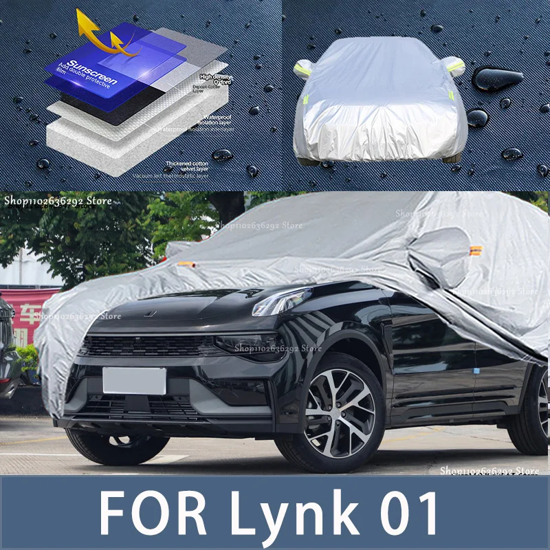 

For Lunk 01 Outdoor Protection Full Car Covers Snow Cover Sunshade Waterproof Dustproof Exterior Car accessories