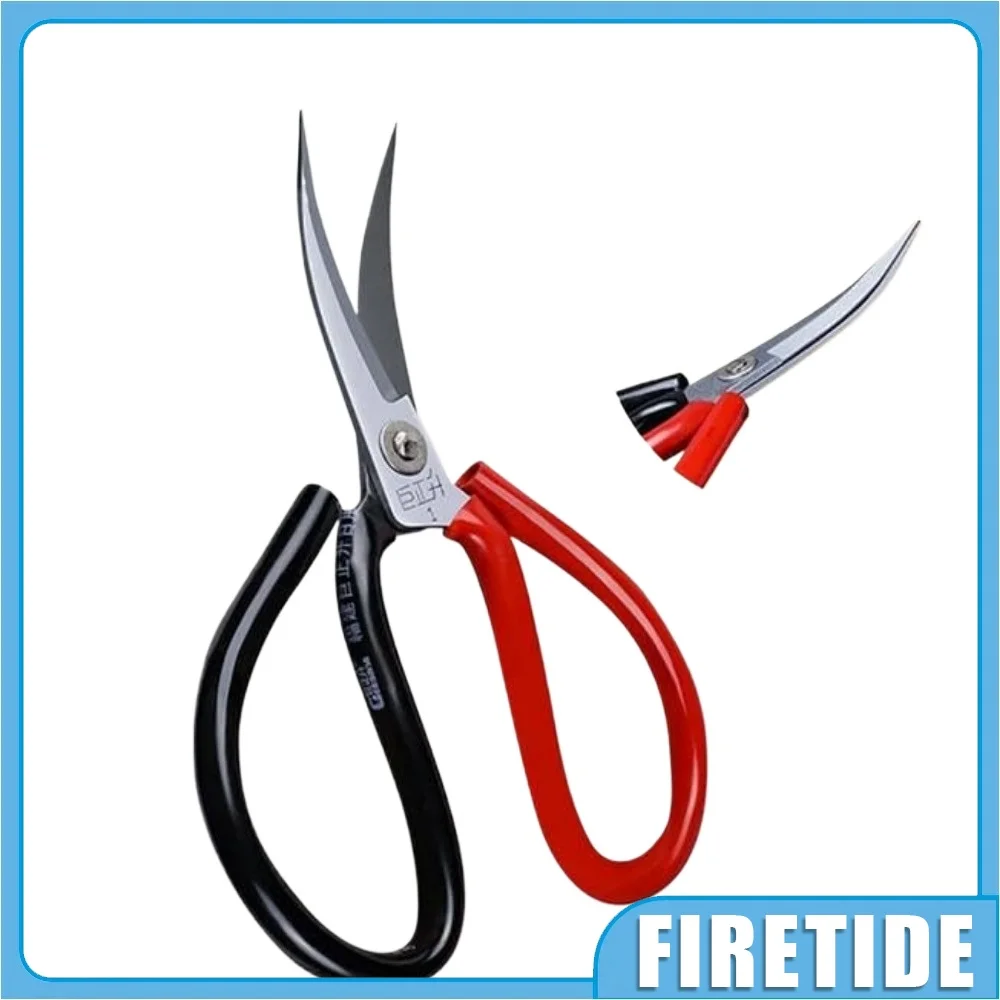 

Table Tennis Rubber Elbow Scissors, Ping-Pong Bat Rubber Cutting Knife with Ergonomic Handle Cutter,Divider Sharp and Durable