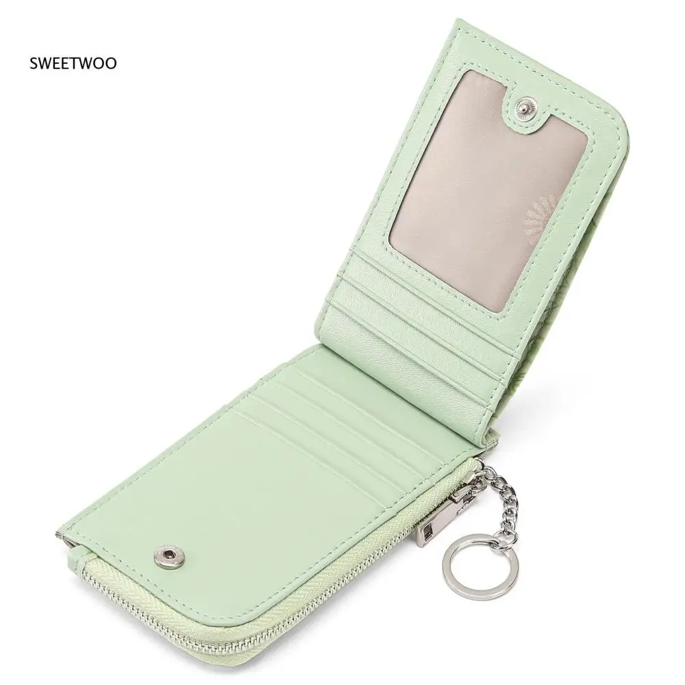 Multi-Color Wear-Resistant Soft-PU-Leather Minimalist-Style Small Pouch