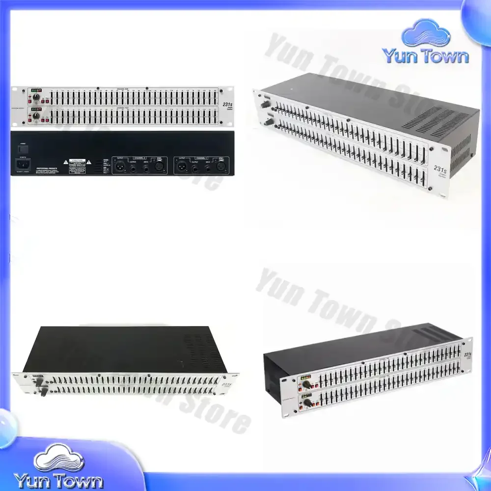 231S Dbx 231S Dual 31-band High-end Feedback Canceller Electronic Professional 48kHz Sample Rate for Sound Graphic Equalize