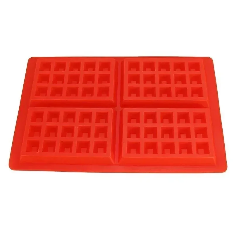 Waffle Mold Silicone Cake Mould Chocolate Bread Kitchen Baking Molds Mold Non-stick Muffin Mould Cookie Cooking Tools Accessory