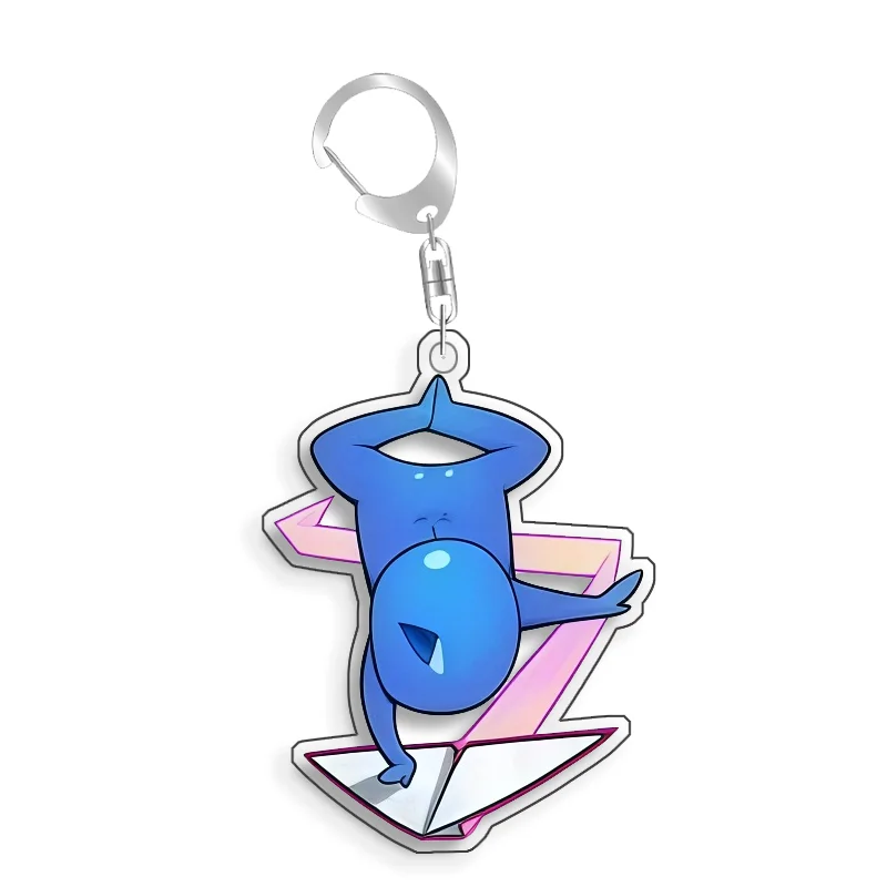 For Yu Gi Oh Ninja Grandamaster Sasuke Rose Whip Suijin Hungry Burger Acrylic Selfmade Cartoon Anime Keychain Pendant Toy Gift - view 5