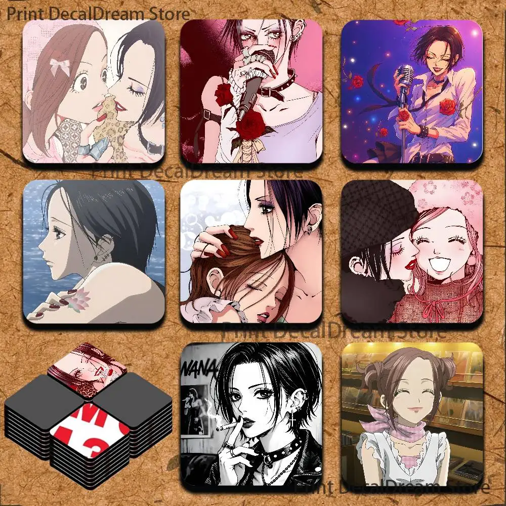 

N-Nana Anime Refrigerator Magnets Cute Cartoon Magnetic Personality Decorations Creative Gifts