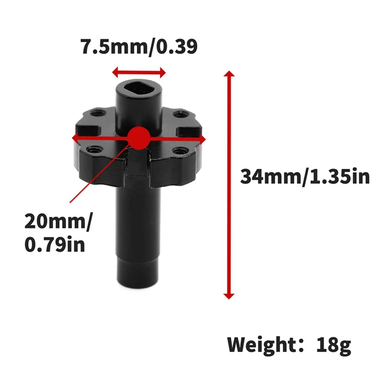 【Flash Sale】2X Steel Differential Spool Diff Locker Spool 8297 For Traxxas Trx4 Trx6 1/10 RC Crawler Car Upgrade Parts Accessori - Image 2