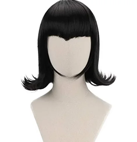 Afro wig Vampire Mavis Dracula Cosplay Wig Anime Role Play Hair Wigs for Party Costume Halloween