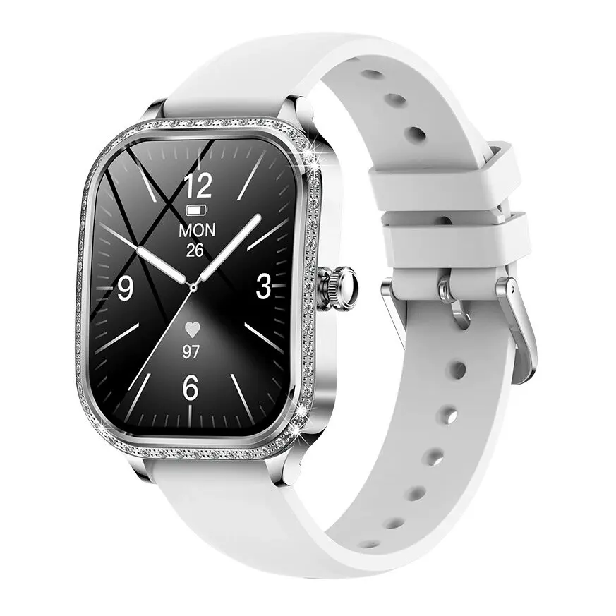 

New Smart Watch Women 1.75" HD Display Heart Rate Sport Fitness IP68 Waterproof Bluetooth Call Smartwatch For Lady Gift