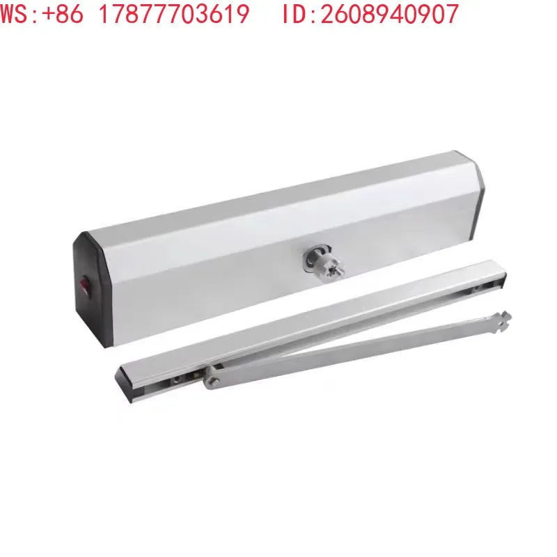 Cross mount door closer pull arm sliding door opener