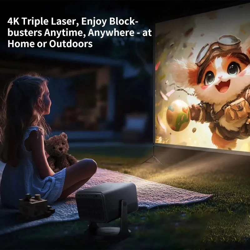 Picture 4: PT40-SG 4K tri-color  projector, 4000 lumens, smart conference and home theater projector with autofocus