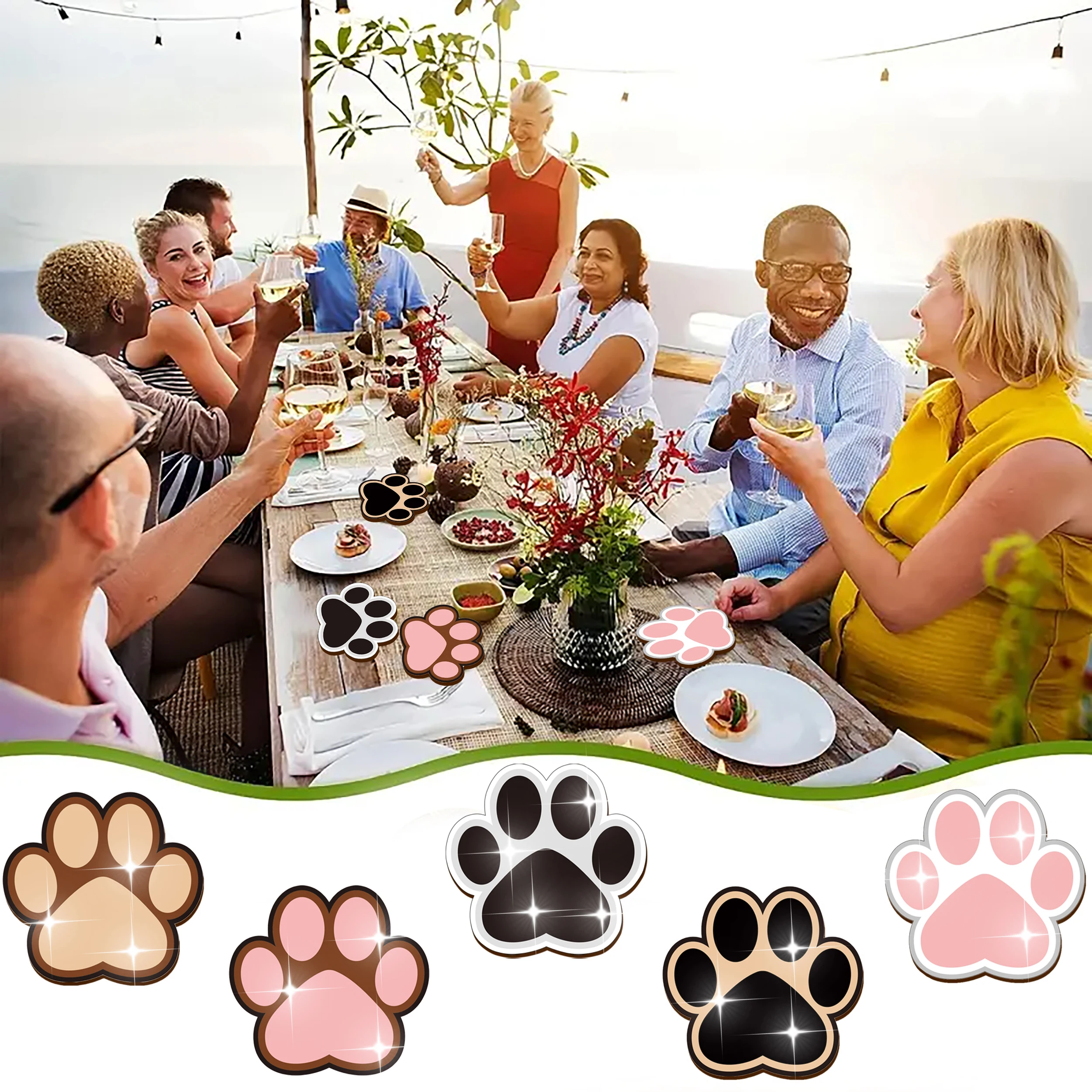8 Animal-Themed Anti-Slip and  - Coaster Sublimation Blank recension och pris