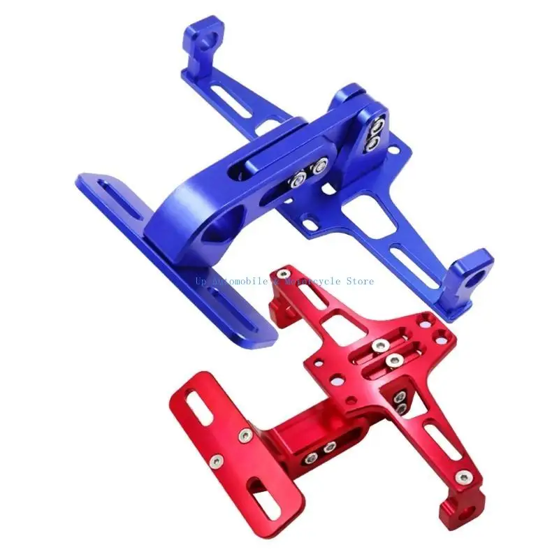 

270E Motorcycle Tail Light Stand & Number Plate Hold with LED Motorcycle License Plate Frame Adjustment Simple Installation