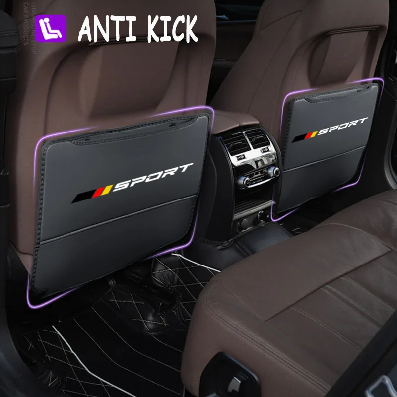 

Кожаная накладка на спинку автомобильного сиденья, 2 шт., защитная накладка для хранения GR Sport Land Cruiser Corolla Cross Yaris 4Runner