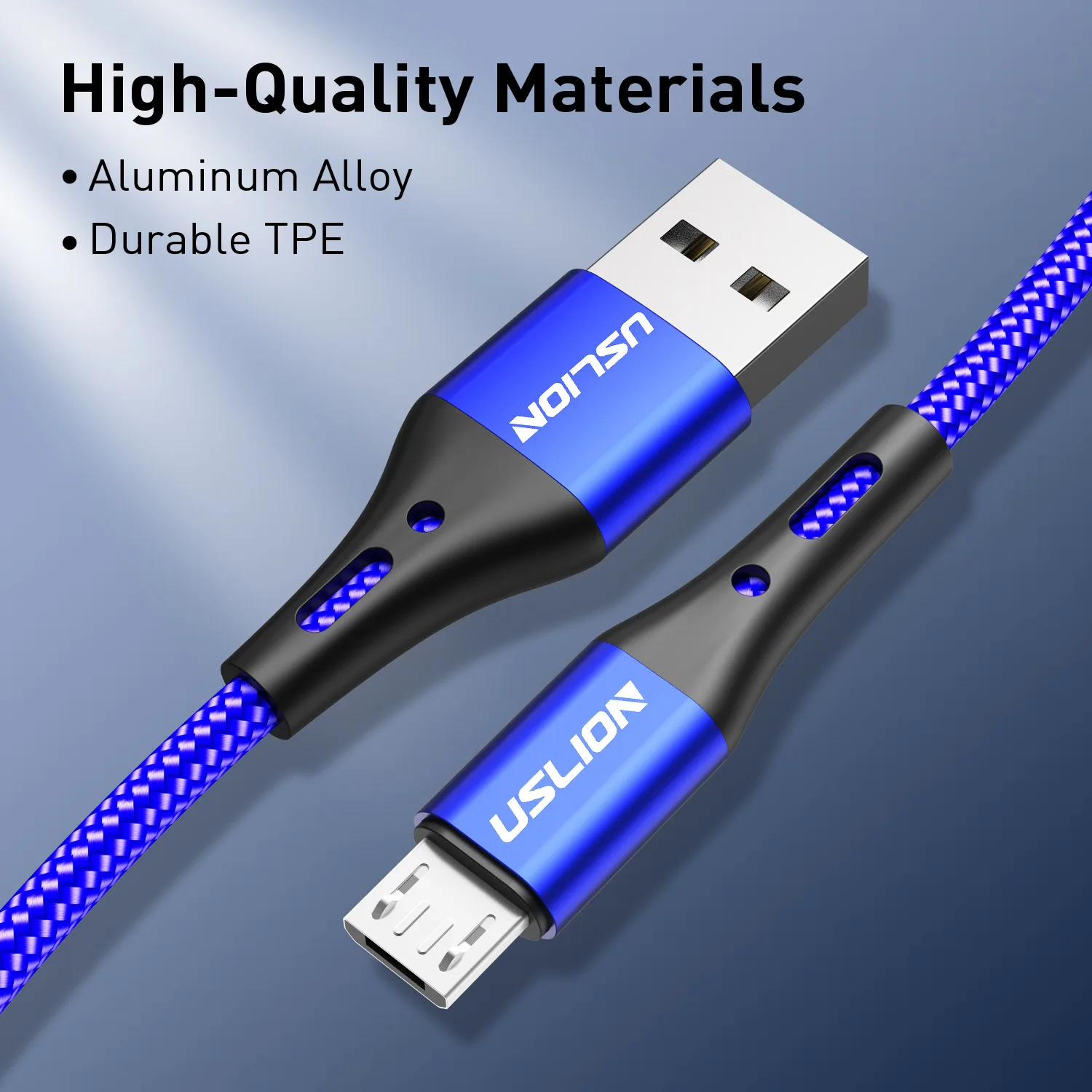 

3A 0.5m/1m/2m/3m Game Fast Charging Data Cable USB to Micro Smart Power off Mobile Phone Game Accessories for Millet Android