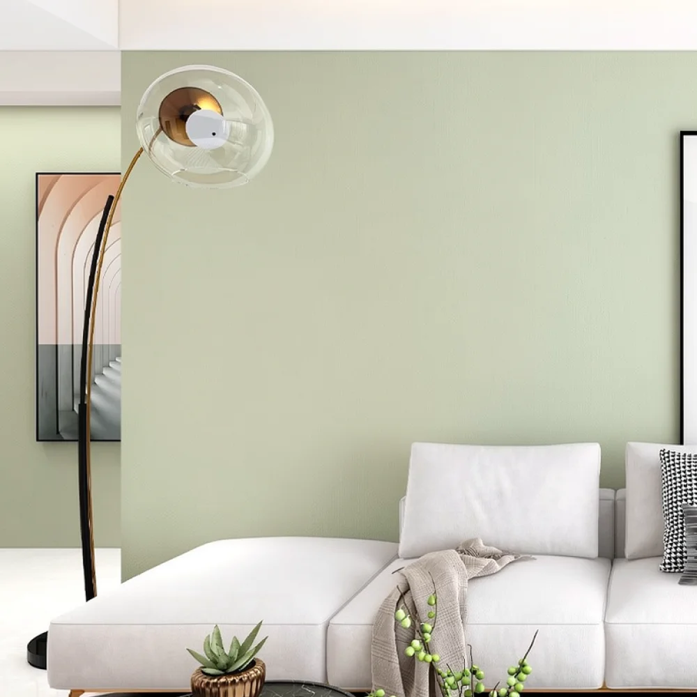 Decorative Wall Paper Self Adhesive PVC Sticker Solid Color Matte Finish For Bedroom Living Room Interior Home Decor