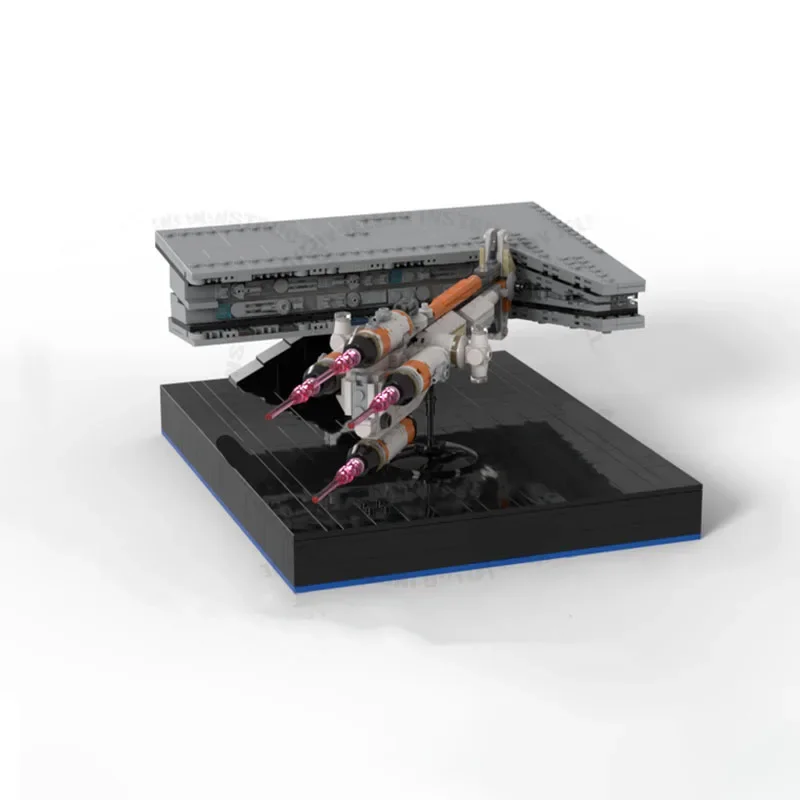 

1014PCS Star Battle Micro: Rogue One Hammerhead Corvette Moc Collector's Edition Building Blocks | Learning & Display Toys Gift
