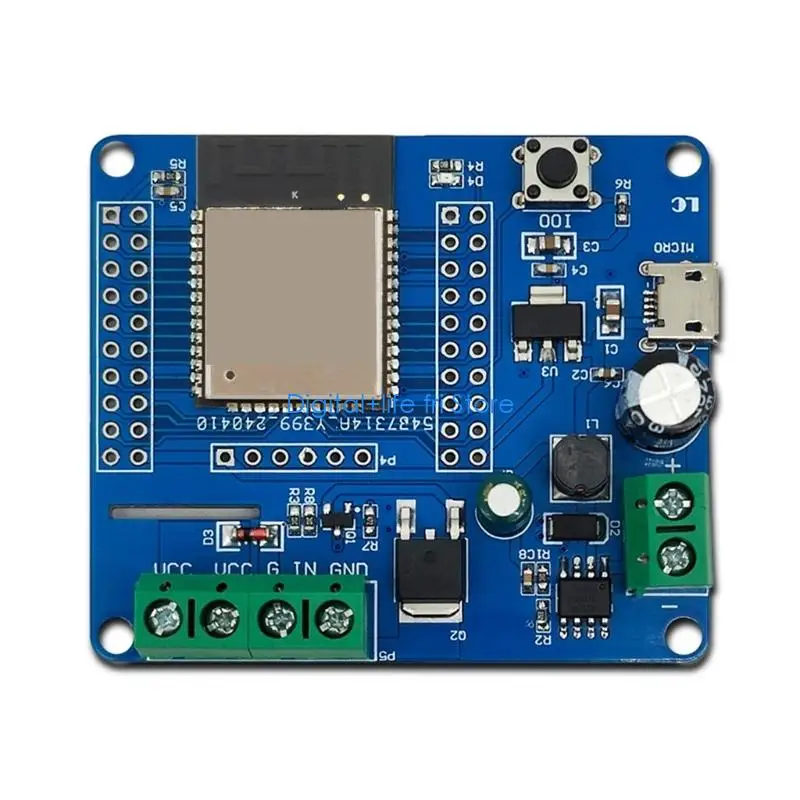 E06D ESP32 MOS Switches Board 80V Input Microed USB Wireless Home Automation