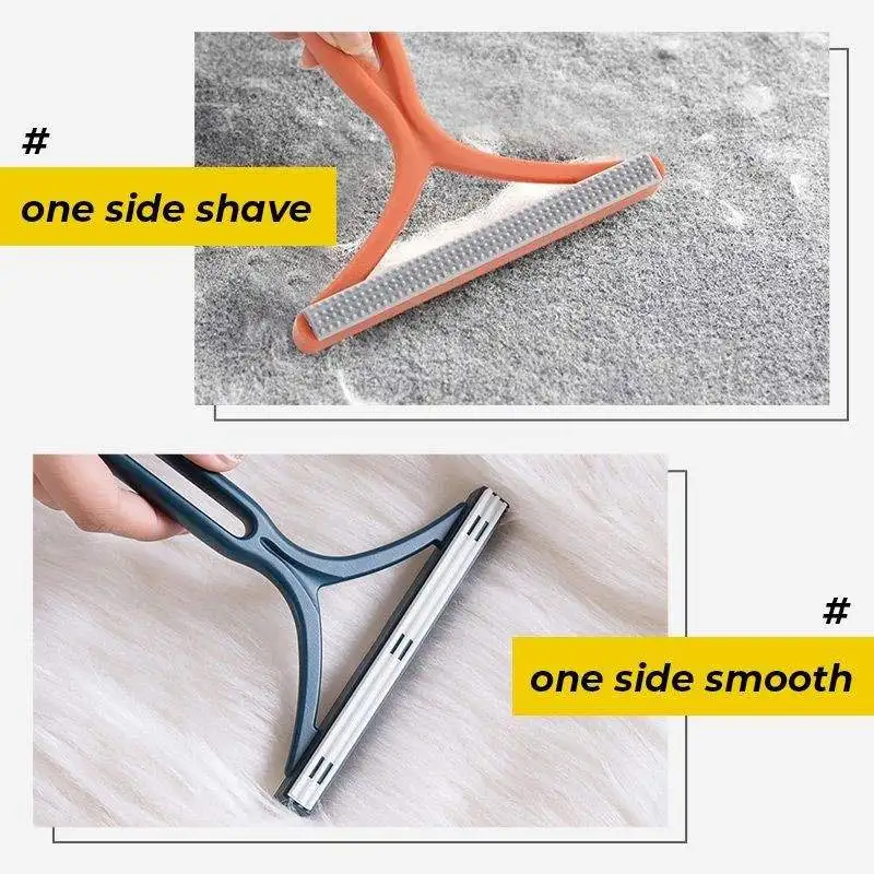 Silicone Double Sided Pet Hair Remover Portable Lint Removers Clean Tool Shaver Sofa Clothes Sweater Fabric Cleaner Hair Scraper