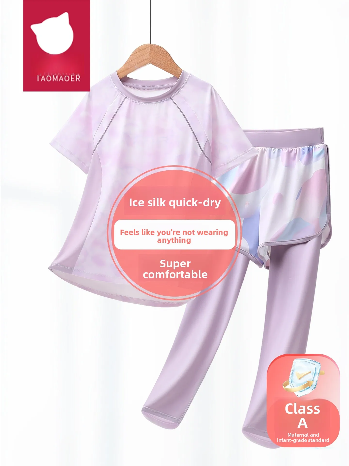 set-sportivo-estivo-per-ragazze-nuovo-stile-abbigliamento-da-allenamento-a-maniche-corte-per-bambini-pantaloni-da-yoga-confezione-standard-asciugatura-rapida-traspirante