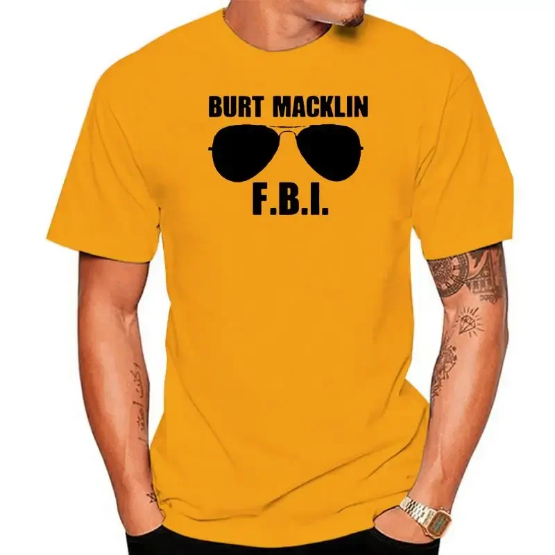 

Burt Macklin Shirt FBI Parks Recreation T-Shirt Ron Swanson tv parks and rec