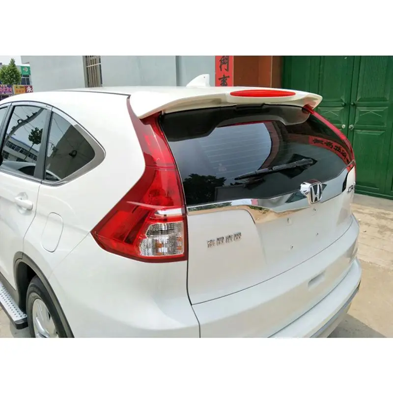 For Honda CRV Spoiler High Quality ABS Material Car Rear Wing Primer Rear Spoiler Press The Tail for Honda CRV Spoiler 2012-2017