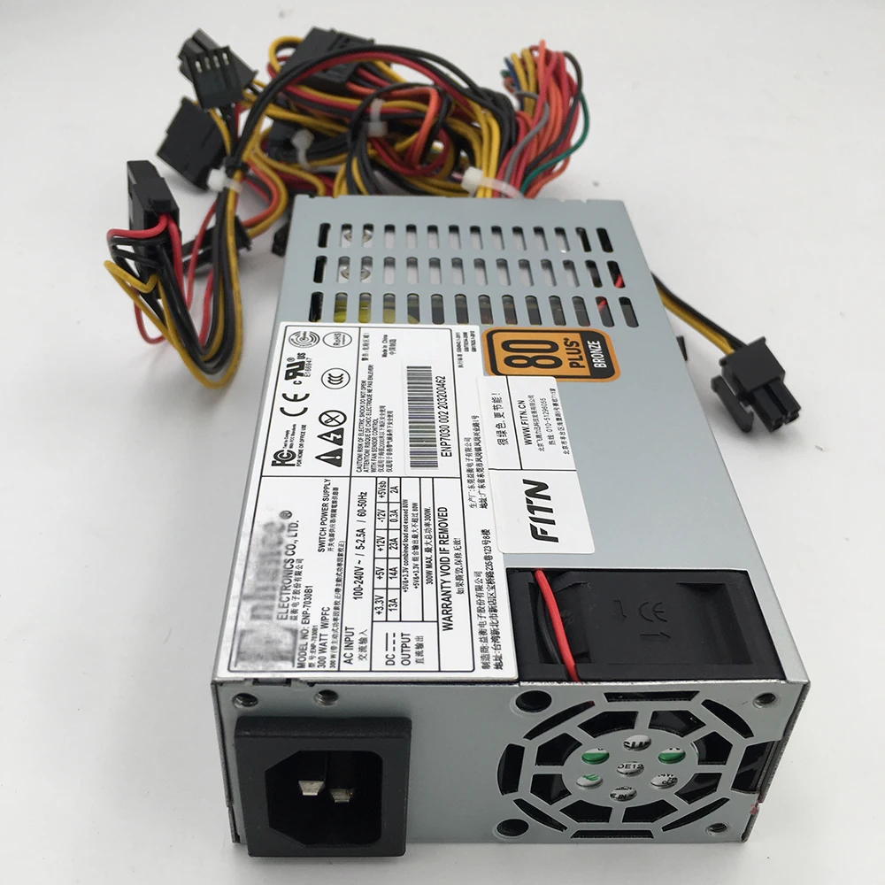 For Server Power Supply for Enhance ENP-7030B FLEX-ATX ENP-7030B1 300W