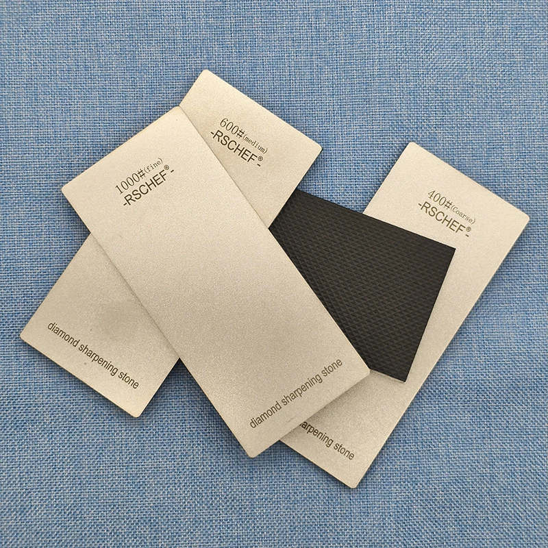 RSCHEF 240-1000 #   Schleifstein Diamantfolie Küchenwerkzeuge Klingenschärfer Messerschärfer Neues Design