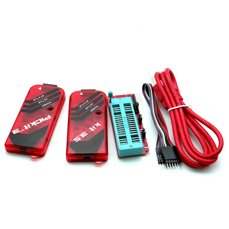 PIC KIT3 pickit2 MCU автономная загрузка комплект для эмуляции/программирования3.5+ программатор
