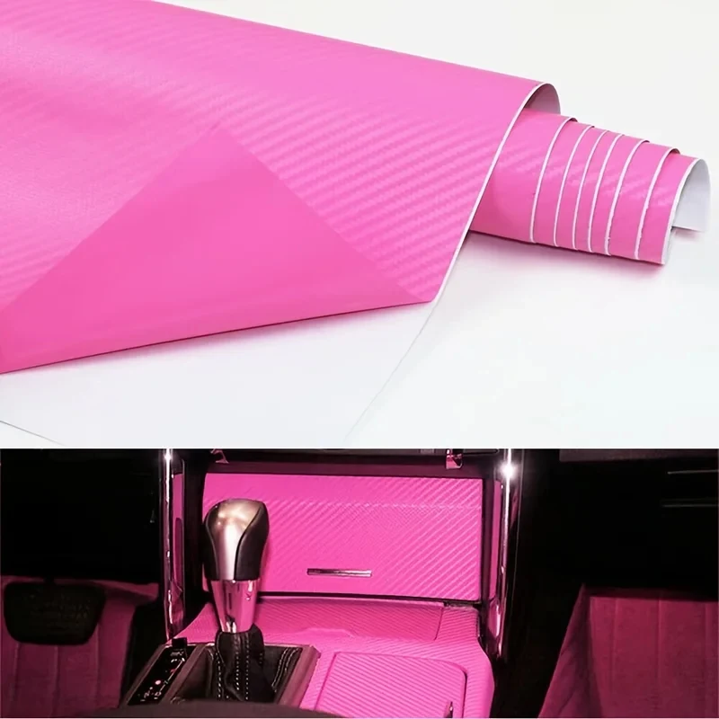 3D Carbon Fiber Vinyl Film - Matte Effect, DIY Decoration For Car And Motorcycle Cases, Laptop Cases And Mobile Phone Cases