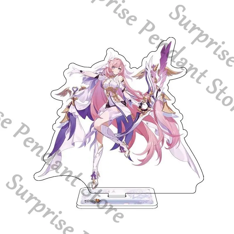 Honkai Impact 3rd Game Ambitus Elysia-Serie Herrscher of Human: Ego Standschild Desktop-Ornament mit hohem Erscheinungsbild