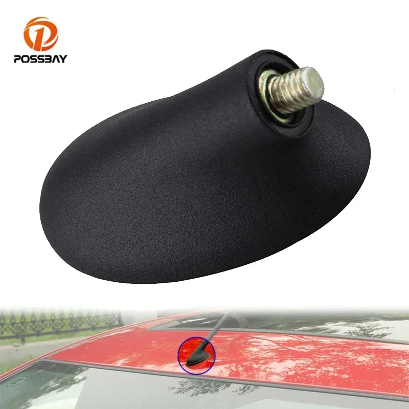 For Ford Puma 1997-2001 Car Antenna Base Cover Black Aerial Roof Mount 1508144 1087087 for Focus C-MAX 2003 2004 2005 2006 2007