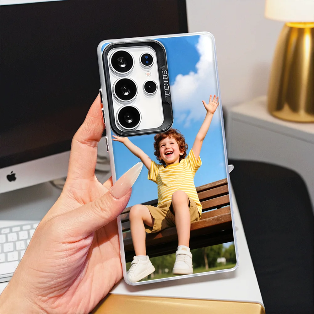 حافظة حماية مقاومة للصدمات يمكنك صنعها بنفسك مخصصة لهاتف سامسونج جالاكسي S9 S10 S20 S21 S23 S25 S26 Pro Ultra 4G 5G Plus FE