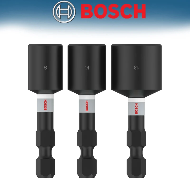BOSCH 2608521U64 PRO Nutsetter Impact Cap 1/4 inch Hex Shank 50MM Sturdy Durable Can Withstand High Torque Tools Accessories