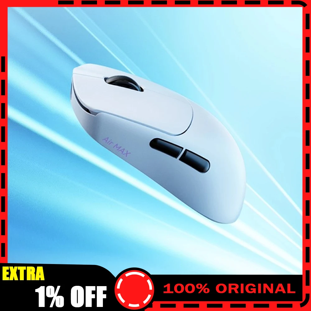 

Rapoo VT0Air MAX Gaming Mouse Nordic 54L15 Chip 3950 Ultimate Sensor 8K Wireless Mouse Low Delay 39g Light Weight Mouse Gamer