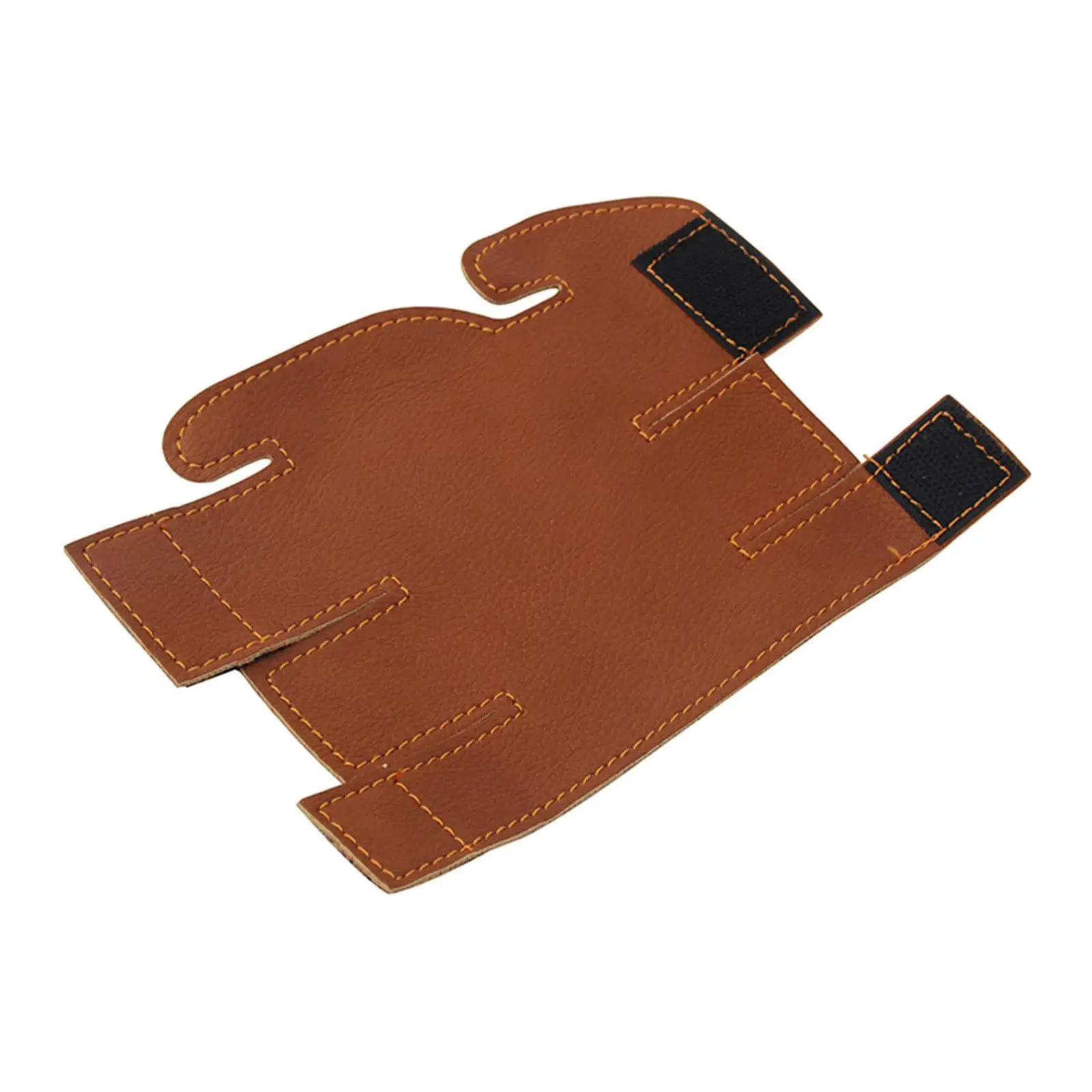 Brown Trumpet Hood Full Protection PU Leather Valve Guard Wrap for Spare Parts Corrosion and Scratch Prevention