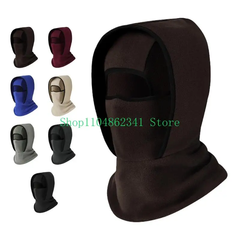 652F Winter Warm Headgear, Hat-Neck-Mask Integrated Outdoor Windproof Face Cover for Cycling & Ski Sports