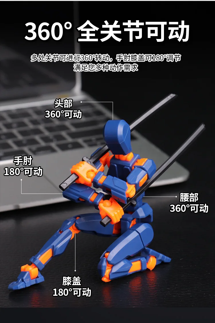 3D印刷されたラッキードール,3D可動ジョイント,第3世代おもちゃ,減圧ツール