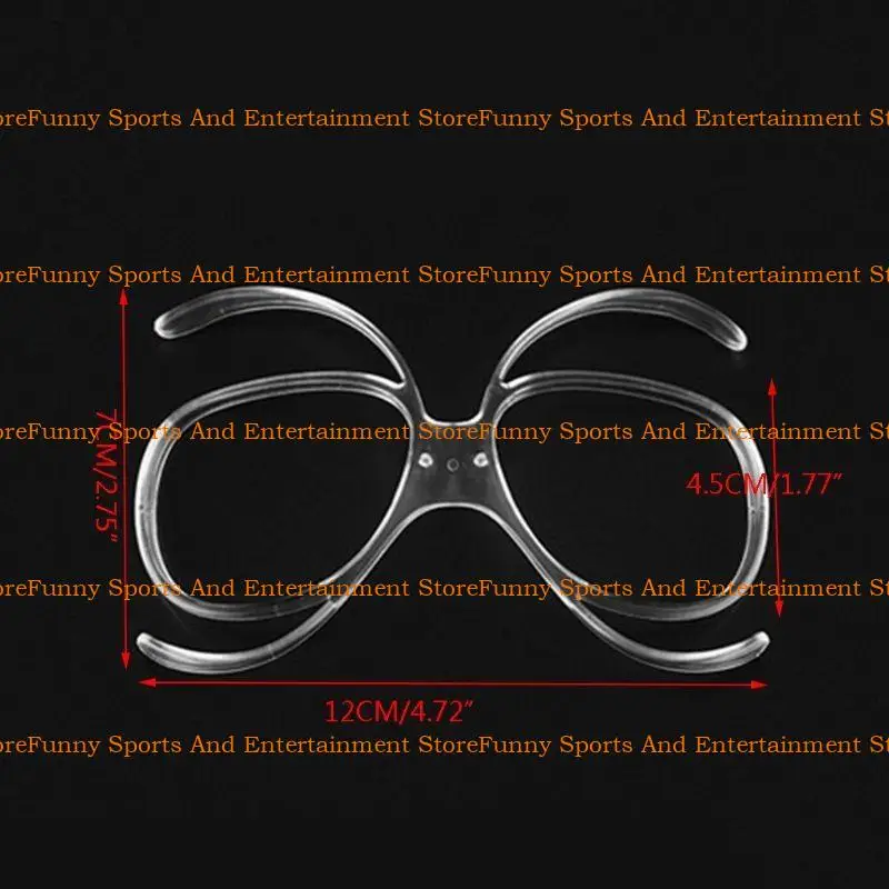 C4DE Glasses Frame Glasses Frame Skiing Goggles Myopia Lens Frame Sunglasses Adapter