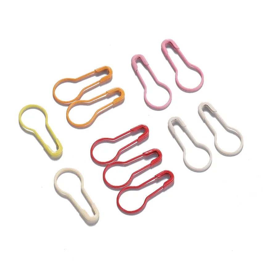 20/100pcs Colorful Knitting Crochet Locking Stitch Marker Hangtag Safety Pins DIY Sewing tools Needle Clip Crafts Accessories