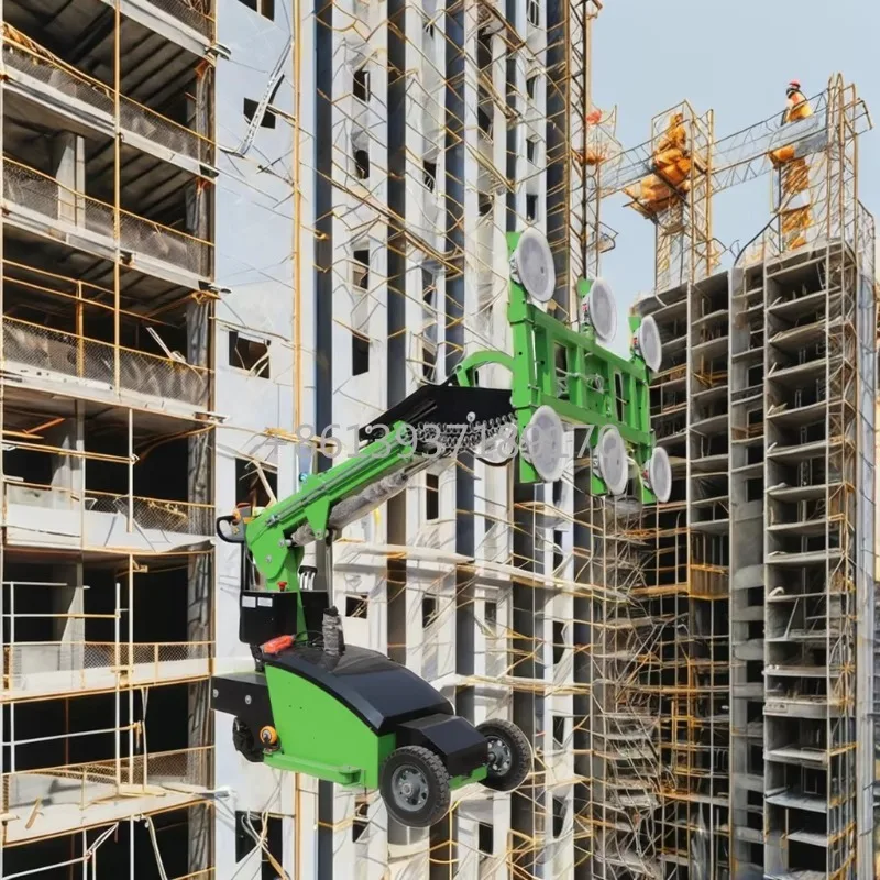 Mini 400kg/500kg Capacity Robot Vacuum Lifter for Glass Glazing Long Boom Transport Tool for New Machinery Repair Shops view 6