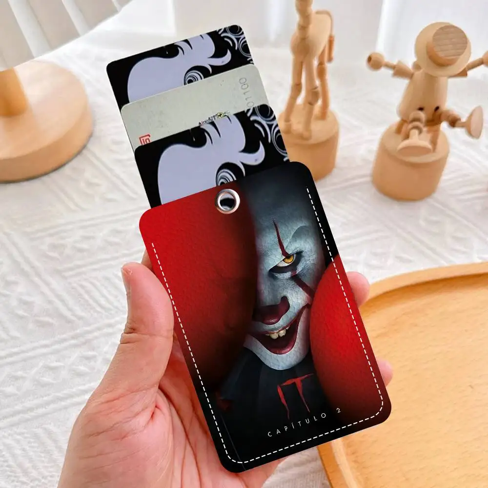 الكلاسيكية الرعب سلسلة I-ItS فيلم مكتب التموين الرجال والنساء بطاقة الائتمان Keyrings بطاقة الطالب حامل بطاقة الهوية بطاقة الاعتماد #5