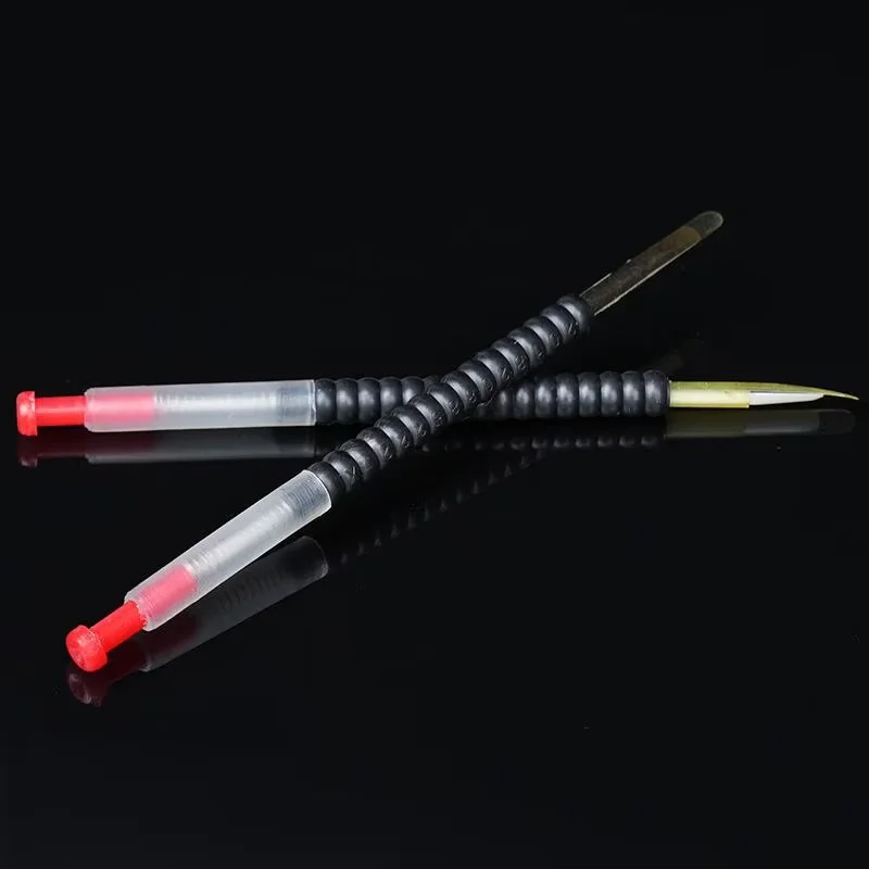 2/5/10Pcs Queen Bee Larvae Transfer Needle Spring Retractable Grafting Plastic Tools Beekeeping Queen Bee Beekeeper Equipment