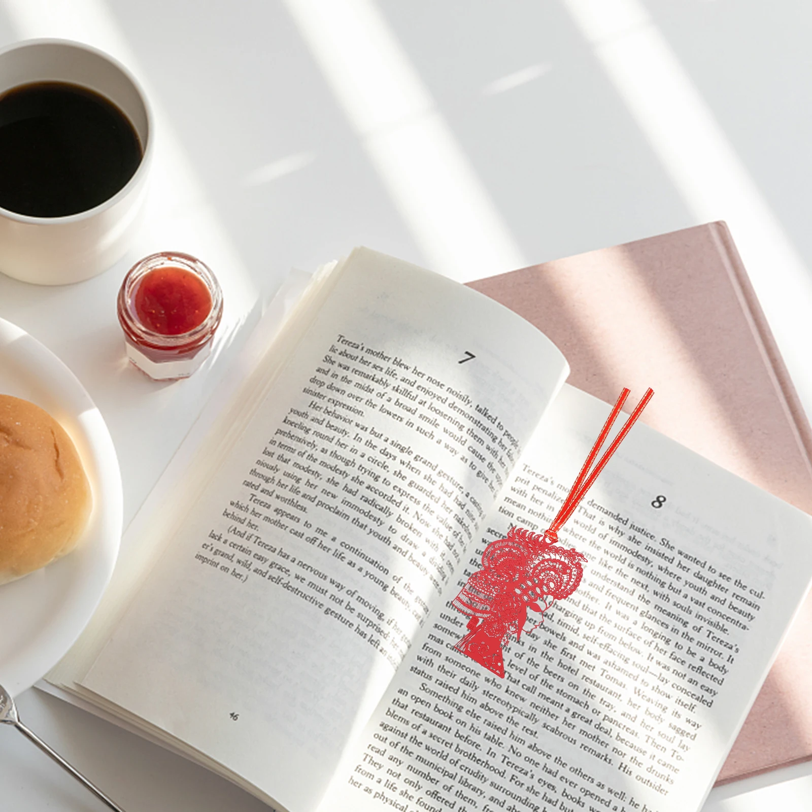 

4Pcs Bookmark Creative DIY Bookmarks Lightweight Decorative Page Markers for Reading Bookmark DIY Bookmarks