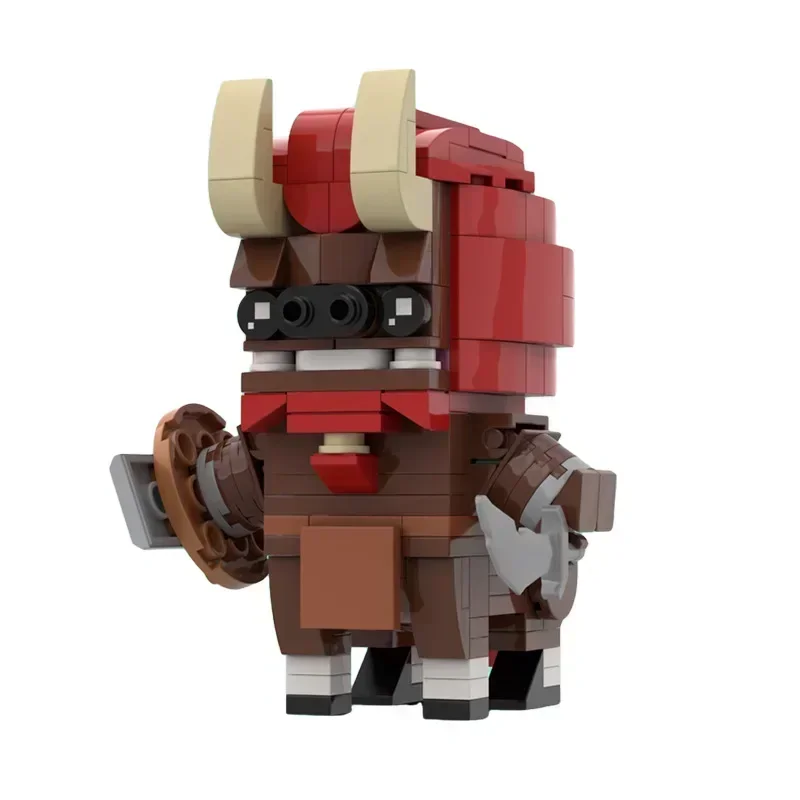 MOC Gioco Caldo Mostro Leone Centauro Lynel Modello Zeldaing Legend Breath Red Beast Brickheadz Building Blocks Kit FAI DA TE Per Bambini Giocattoli Regalo