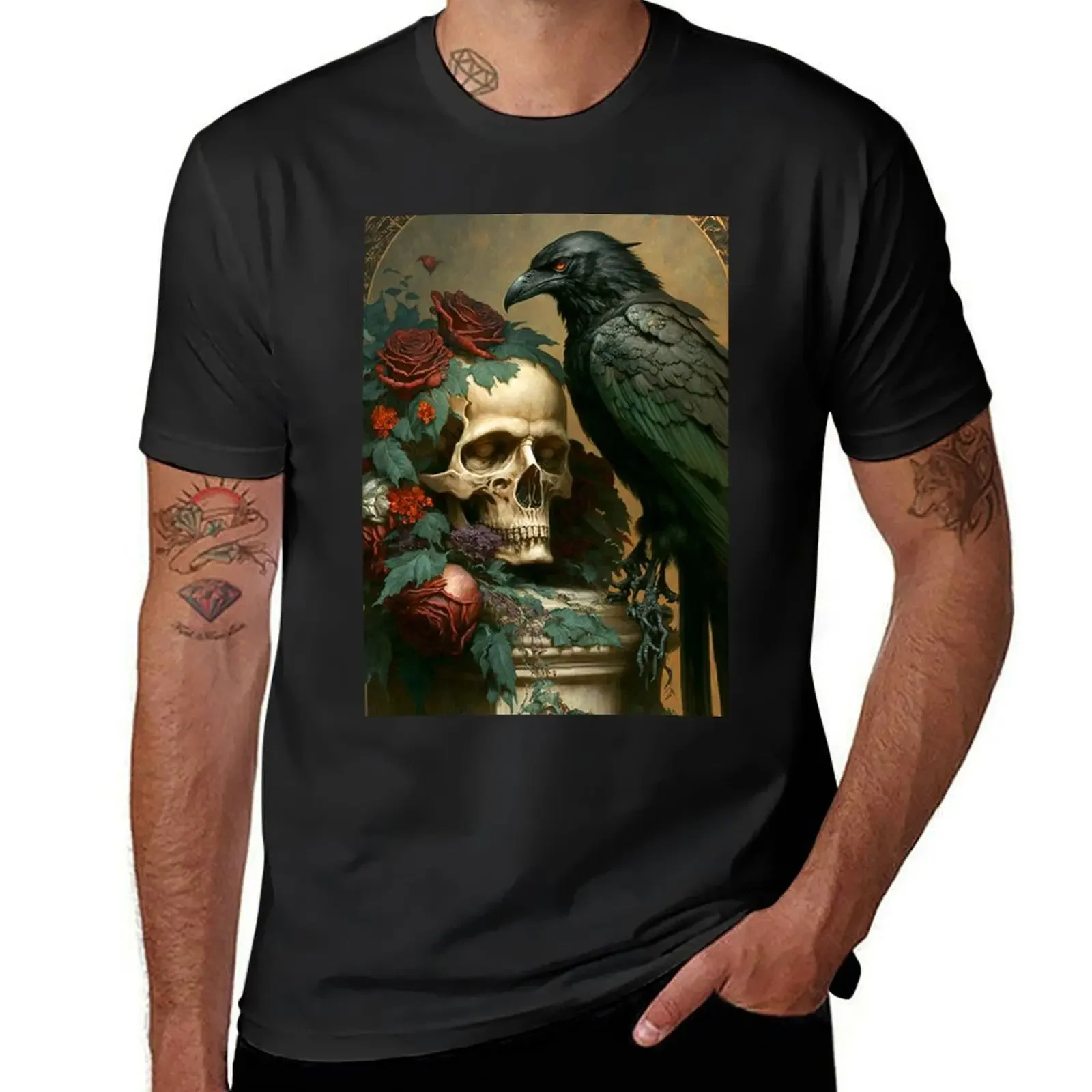 Nuestra Se?ora de la Santa Muerte T-Shirt Aesthetic clothing sublime korean fashion mens graphic t-shirts