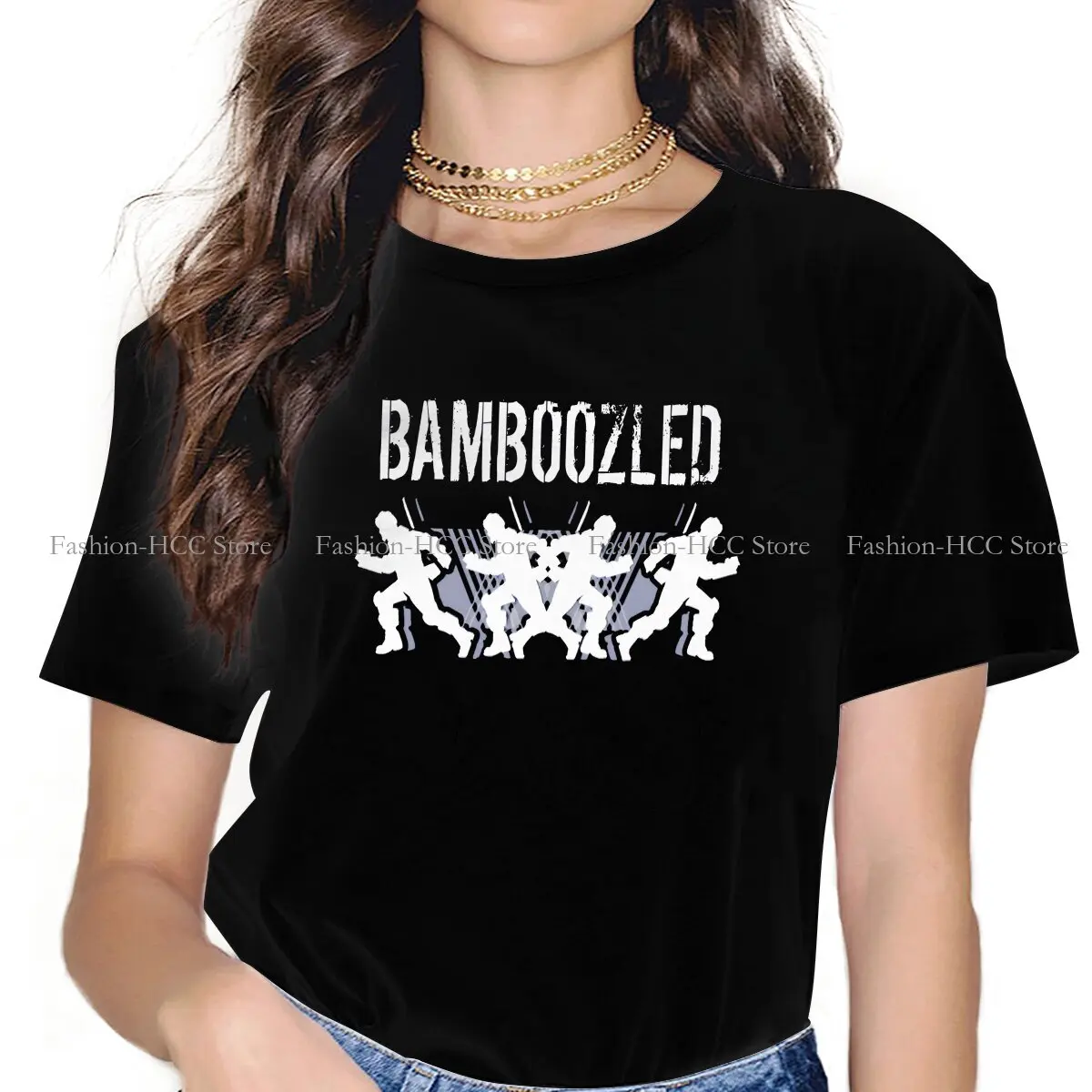 Mirage bamboozled เสื้อยืดฮาราจูกุโพลีเอสเตอร์ APEX Legends เสื้อพิมพ์ลายเกมที่ใส่สบายสำหรับผู้หญิง