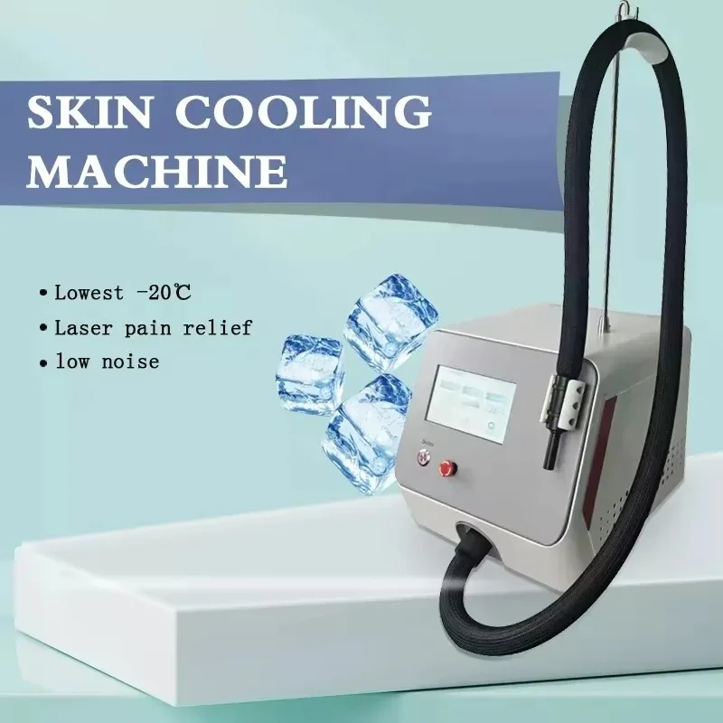 2026 Portable Skin Cooling Machine Cold Air System For Treatment Skin Cooling Relief Pain Beauty Salon Device