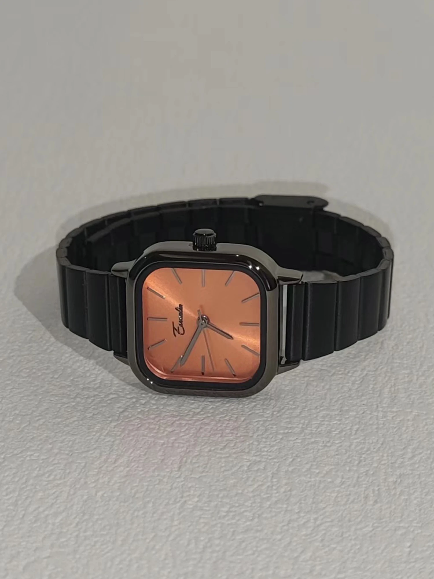 Women's watch luxury high quality light luxury high value simple square steel band women's watch 2025 new female gift