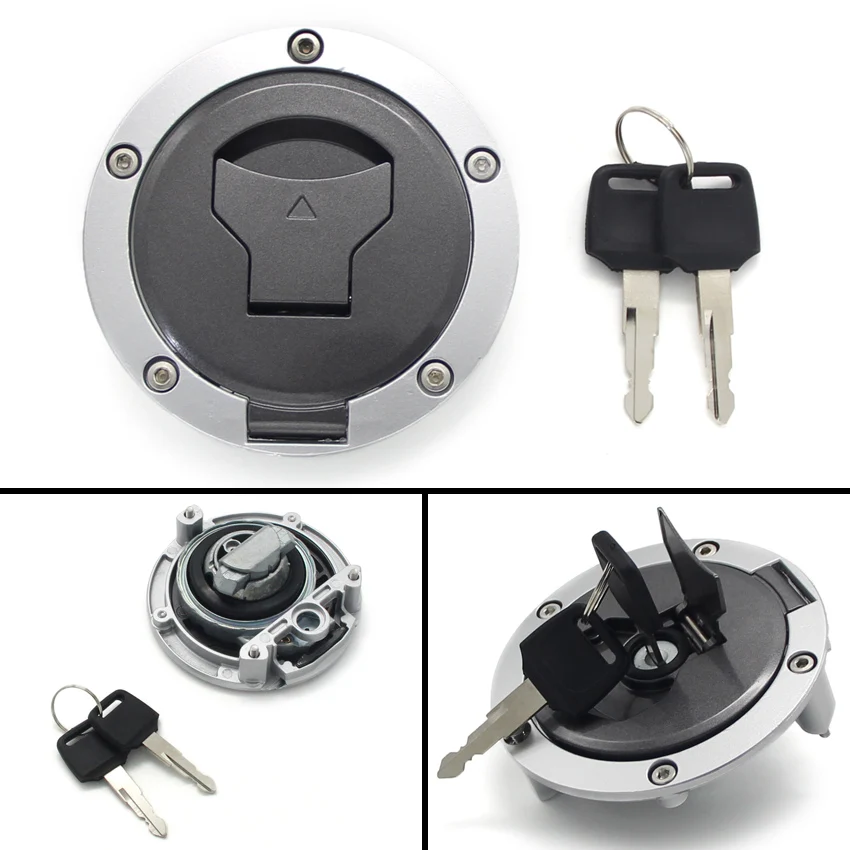 Motorcycle Ignition Fuel Tank Cap Lock With Key For Honda GROM125 AC CBR1000RA CBR1000S CB650F CBR650F CRF1000A CB1100NA Parts